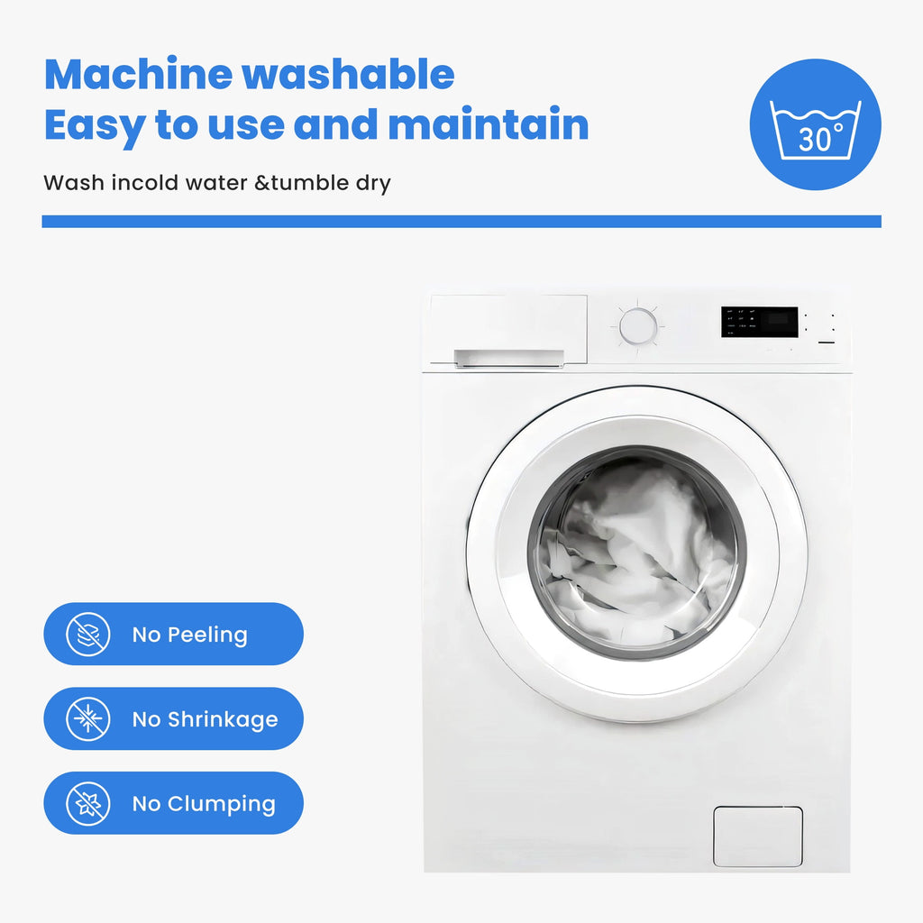 edx Queen Mattress Protector, Thickened Mattress Pad with Bamboo Fiber Viscose Filling, Breathable, Soft, Cooling,Black, 60" x 80"