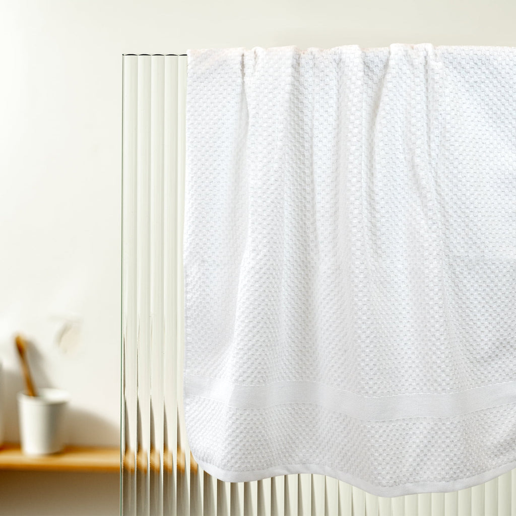 Kingrest 100% Cotton Bath Towel Sets of 6 Pieces, 2 Bath Towels 2 Hand Towels 2 Washcloths, Highly Absorbent Towels for Bathroom, Gym, Hotel