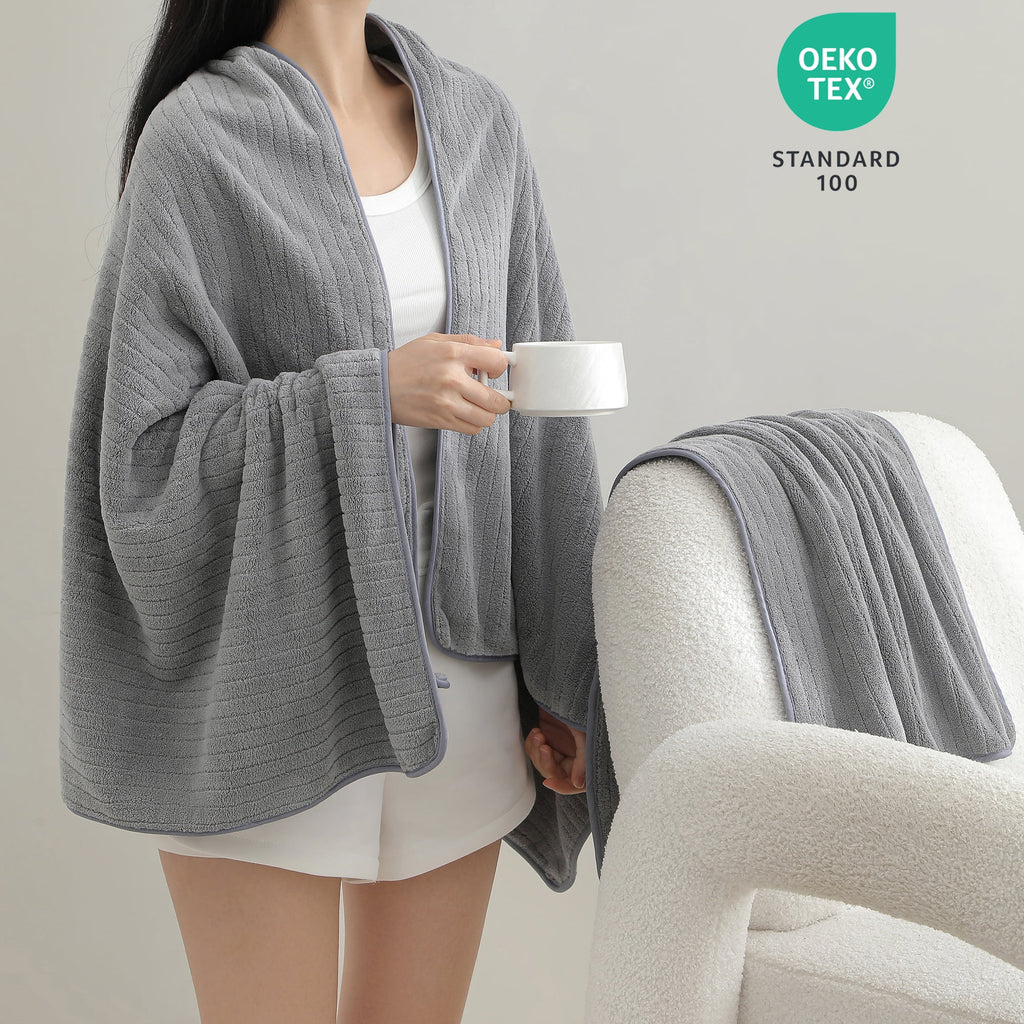 Jessy Home 12 Piece Dark Gray Bath Towel Set for Bathroom-4 Bath Towels,4 Hand Towels,4 Washcloths Soft and Plush Highly Absorbent Towel for Hotel & Spa