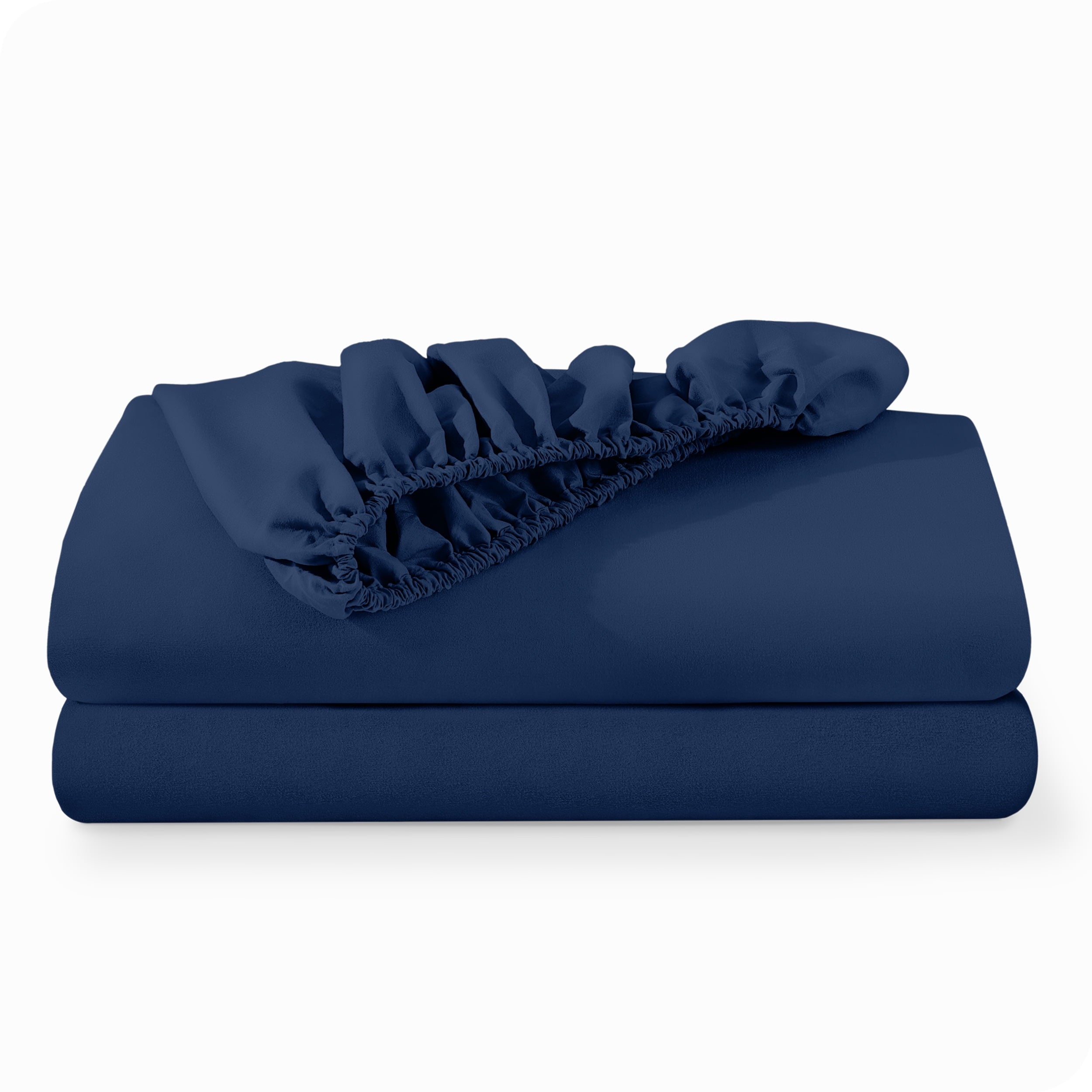 Bare Home 2-Pack Fitted Sheets - Premium 1800 Collection - Ultra-soft - Deep Pocket - Queen, Gray