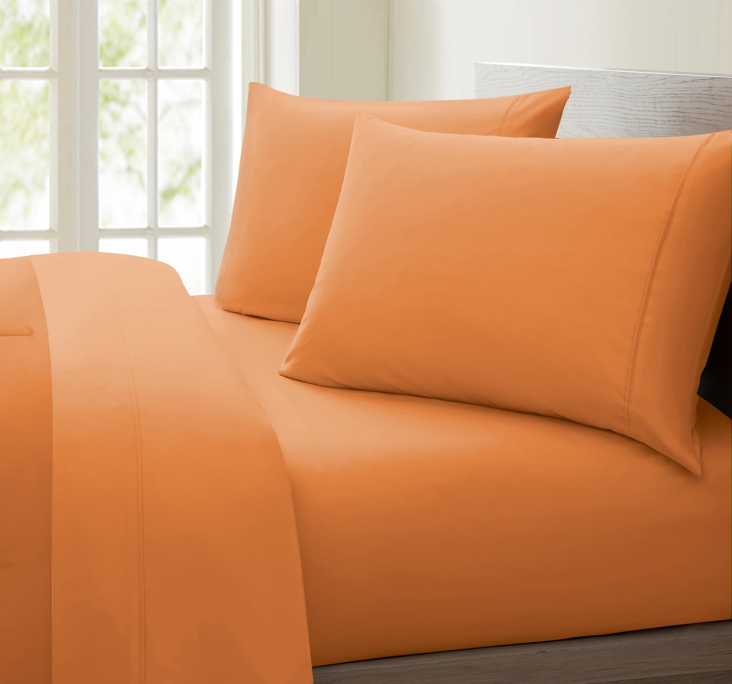 Luxurious Collection 1000 Thread Count 100% Cotton Bed Sheet Set (Twin, Aqua)