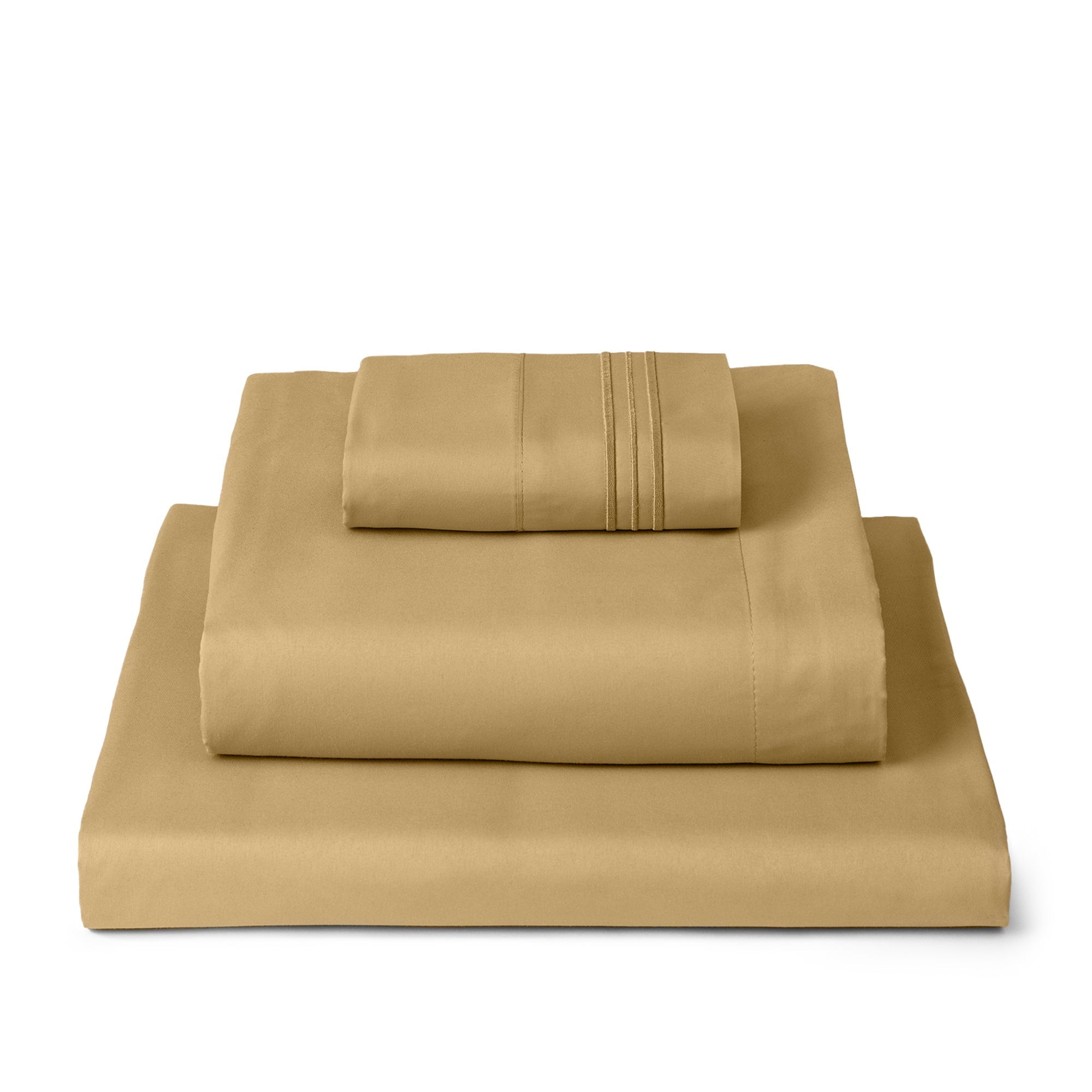 Mellanni 4-Piece Iconic Queen Bedsheet Set - Microfiber, 16" Deep Pocket, Cooling, Wrinkle, Fade, Stain Resistant, White