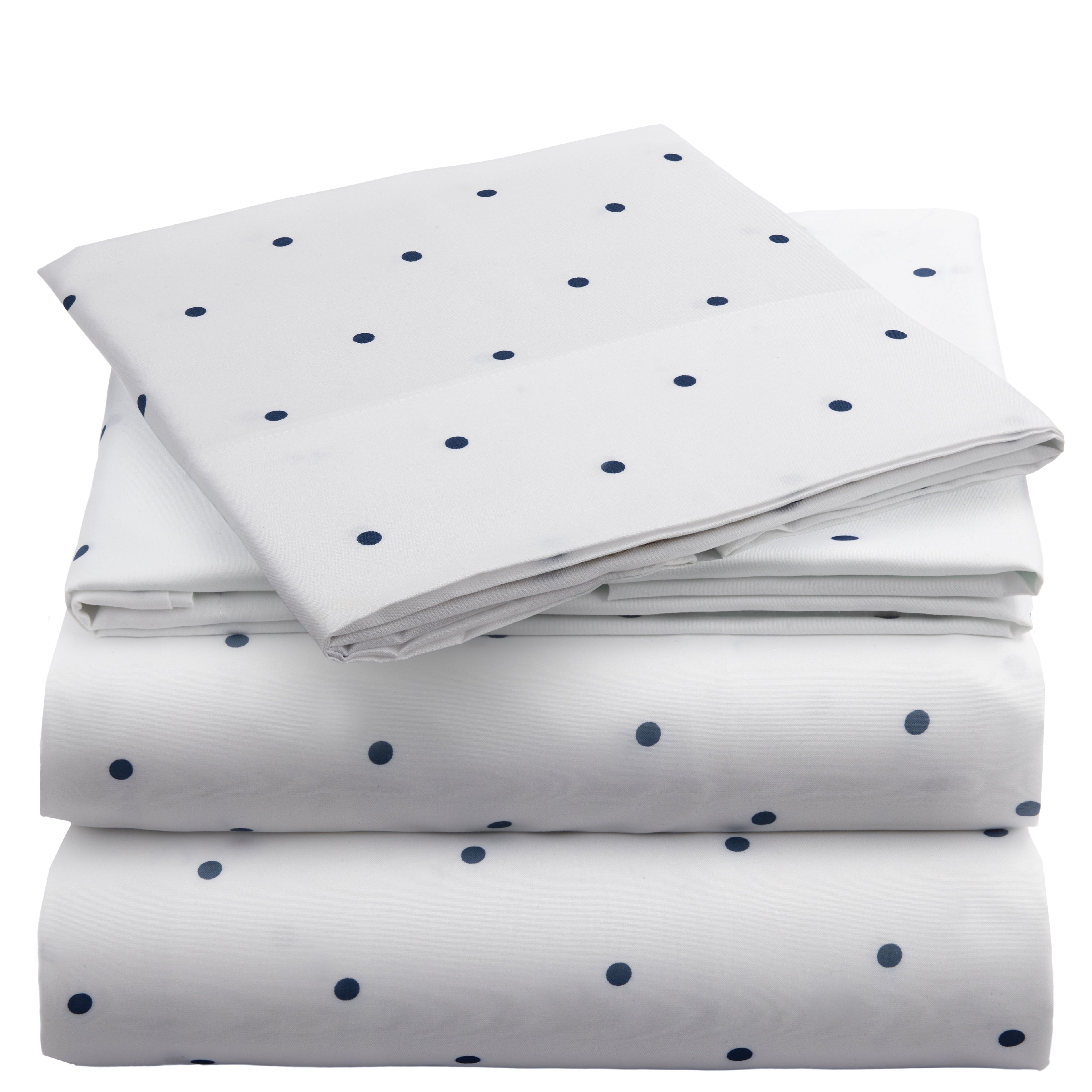 Mellanni 4-Piece Iconic Queen Bedsheet Set - Microfiber, 16" Deep Pocket, Cooling, Wrinkle, Fade, Stain Resistant, White