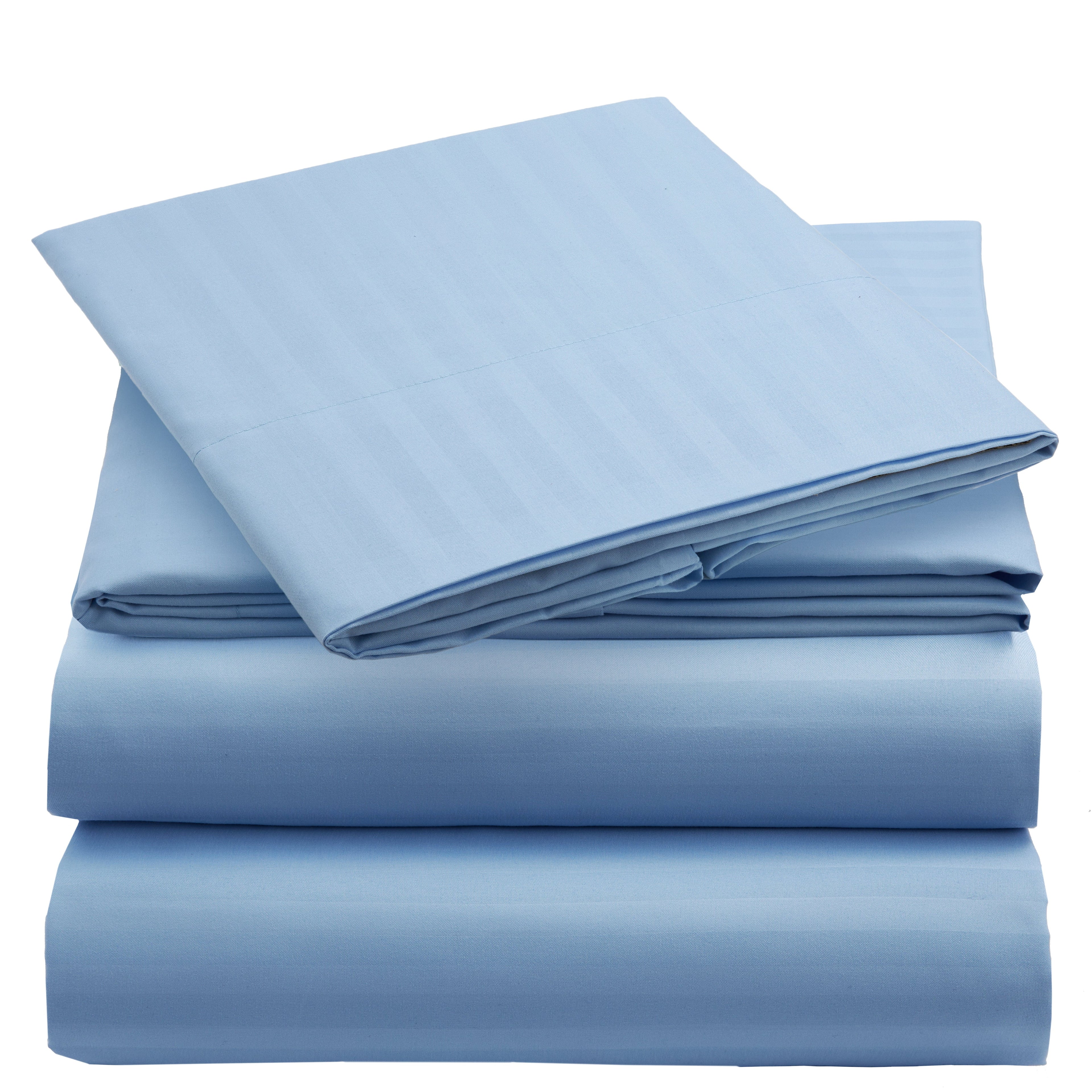 Mellanni 4-Piece Iconic Queen Bedsheet Set - Microfiber, 16" Deep Pocket, Cooling, Wrinkle, Fade, Stain Resistant, White