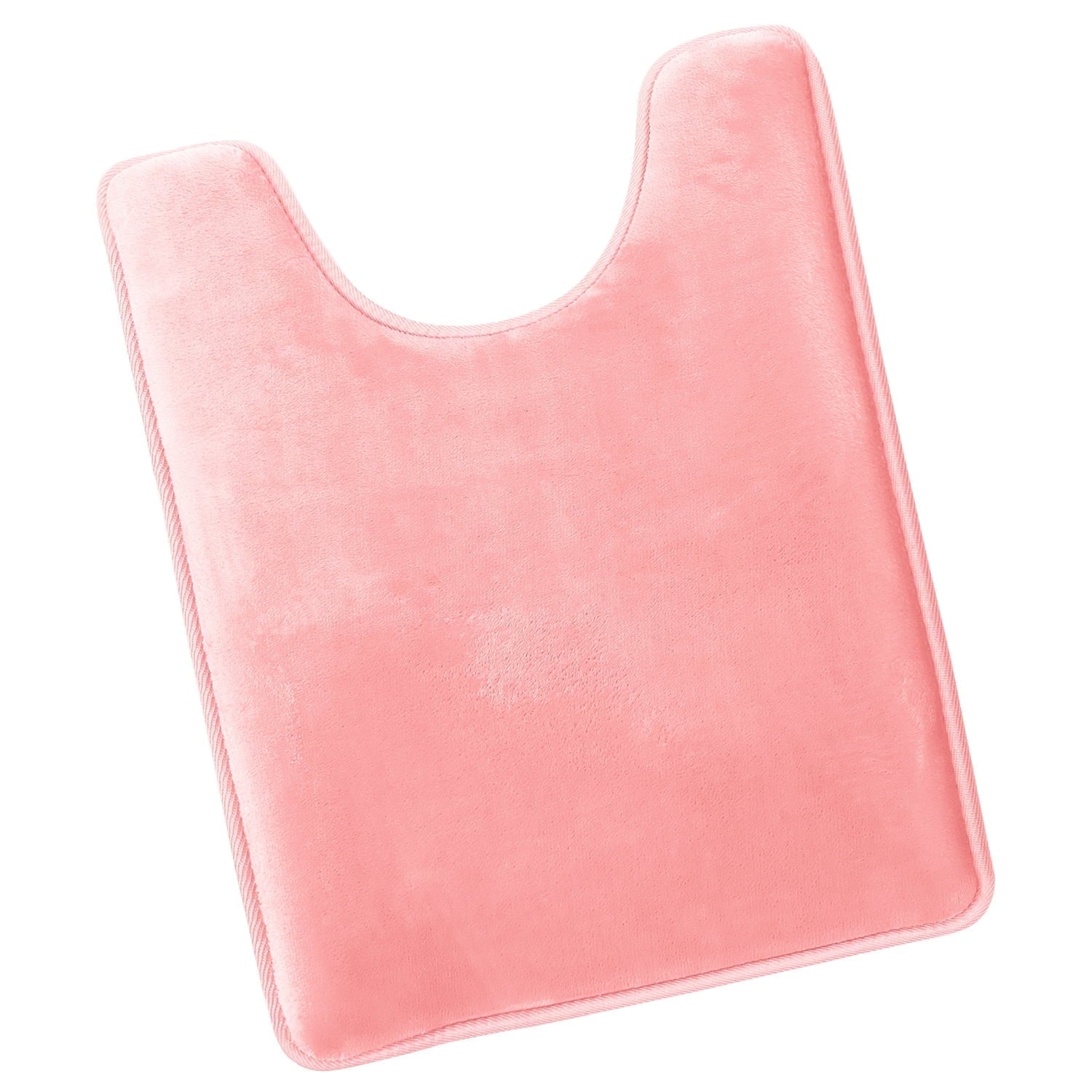 Nestl Set of 3 Absorbent Memory Foam Bath Mat Bathroom Rugs, Gray, Large 20"x32", Small 17"x24", Contour 24"x20"