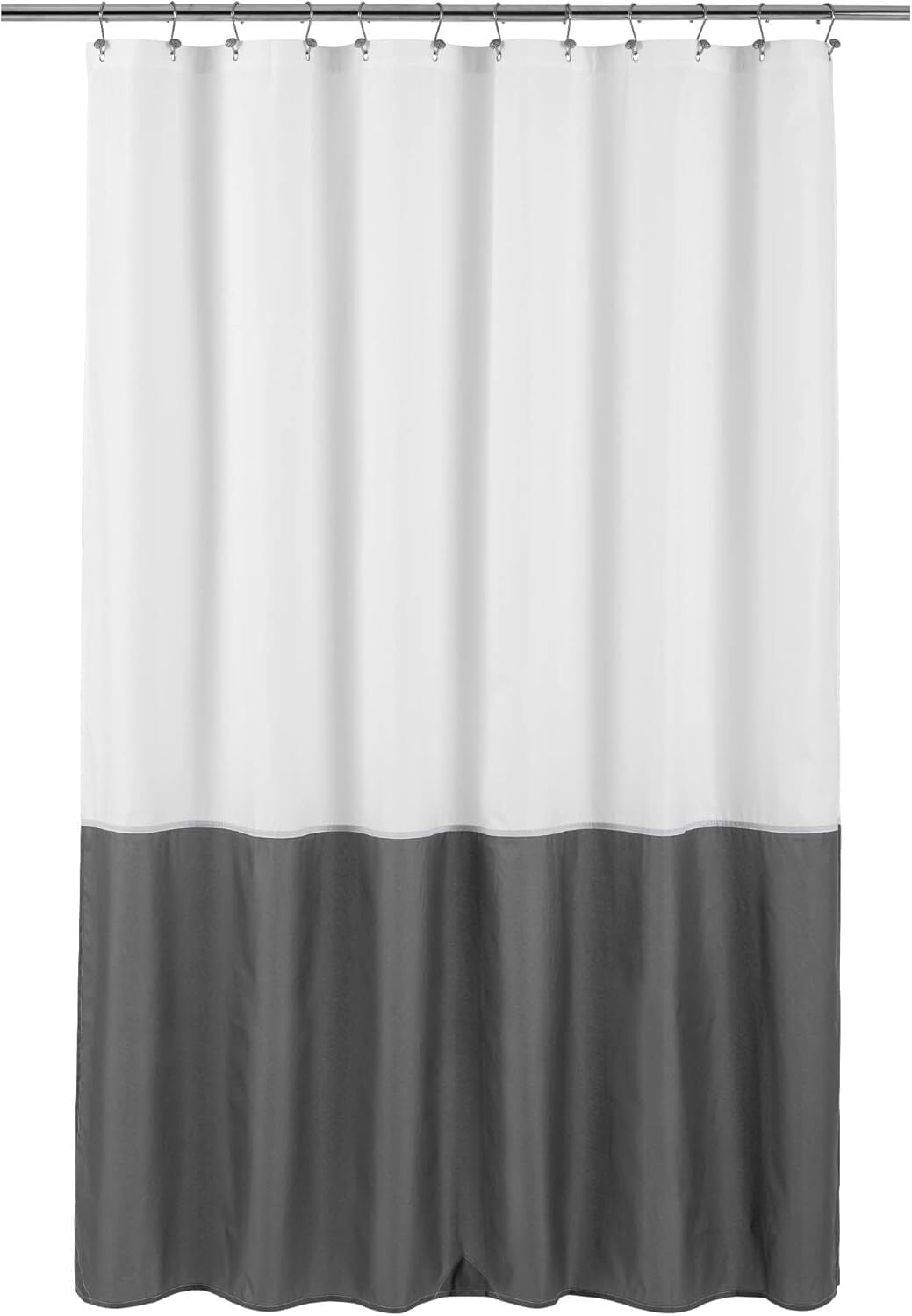 Yiannan Waterproof Fabric Shower Curtain Liner with 3 Magnets,36x72inch