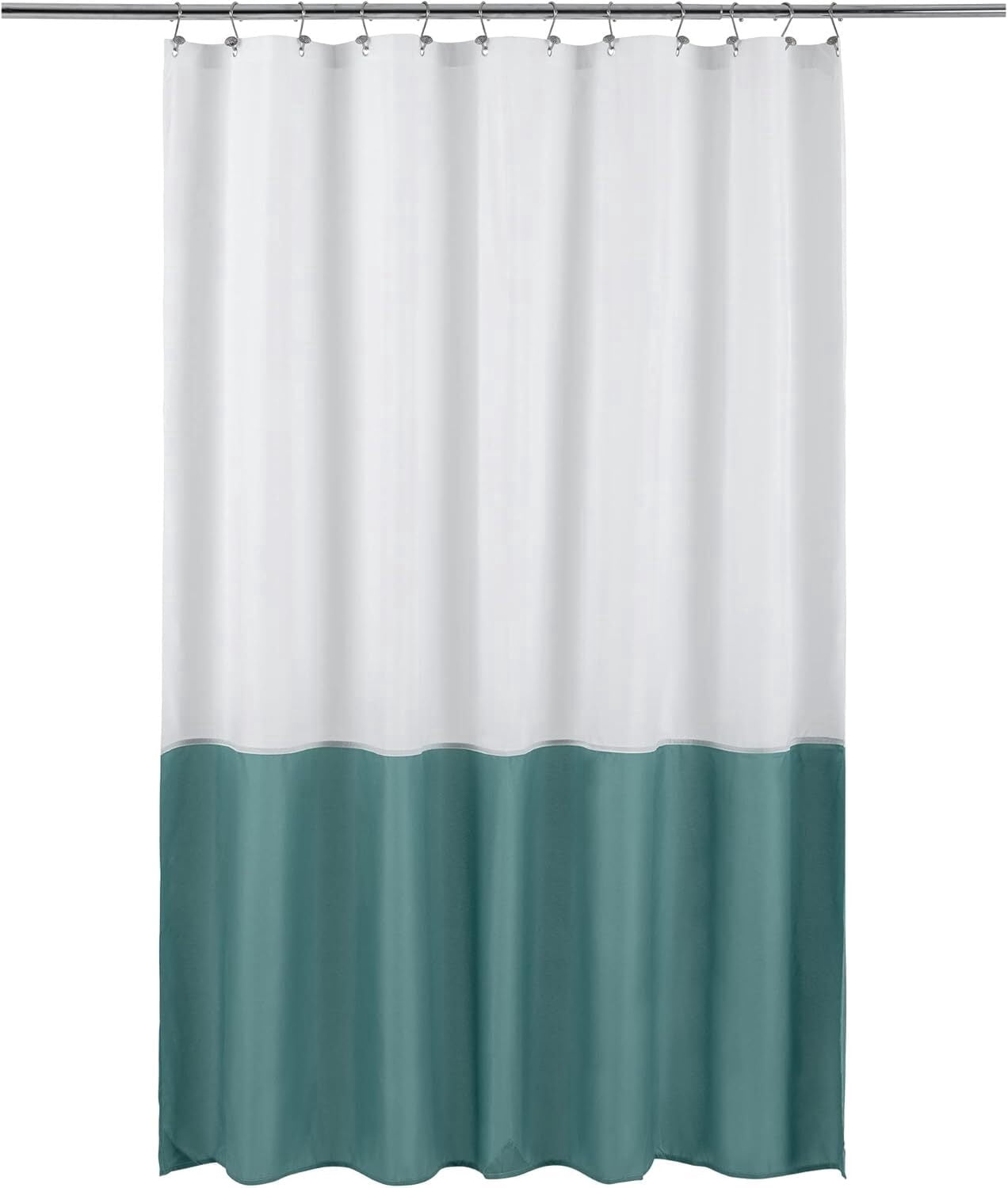 Yiannan Waterproof Fabric Shower Curtain Liner with 3 Magnets,36x72inch